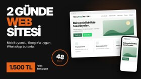 işletmenize 2 günde profesyonel web sitesi kurarım