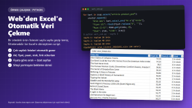 Örnek Çalışma - Web'den Excel'e Otomatik Veri Çekme