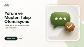 müşteri yorumları ve takip süreçlerini yönetirim