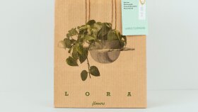 Lora Flowers - Karton Çanta Tasarımı