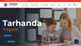 Tarhan Koleji Etimesgut İçin Yaptığımız Web Site