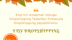Etsy Dropshipping hizmeti veriyorum