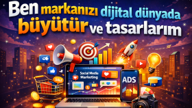 markanızın sosyal medya yönetimi ve tasarımını yaparım