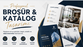 profesyonel broşür ve katalog tasarımı yaparım