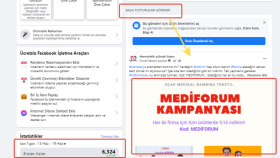 Medikal firmalardan hemşire facebook sayfa reklamı