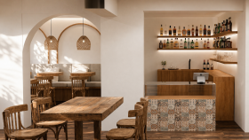 Kafe İç Mimari Proje