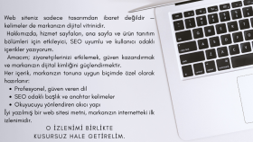 Web Sitesi İçeriği | Profesyonel ve Etkileyici Metinler