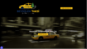 Taksi Durakları İçin Özel Web Tasarım Demosu