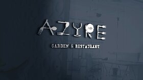 Azure adlı restaurant logo tasarımı