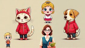 2D Karakter ve Maskot Tasarımı