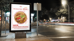 Tabela/Billboard/Outdoor Tasarımları - Pizza Pellini