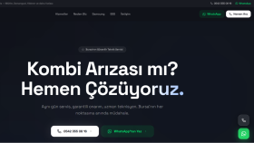 Bursada Bir Beyaz Eşya Servisi İçin Web sitesi