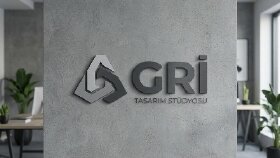 ​Gri - Modern ve Minimalist Logo Tasarımı