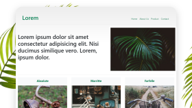 Light - Website Template Çalışması