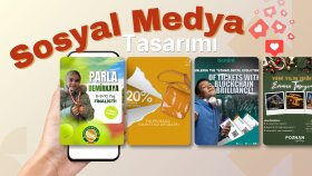 markalar için özgün sosyal medya tasarımları üretirim