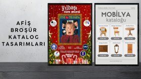 afiş, broşür ve katalog hazırlayabilirim
