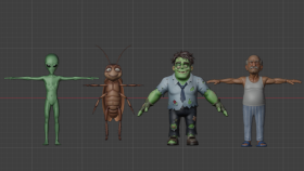 3D oyun karakterleri tasarlayıp hareketlendirebilirim