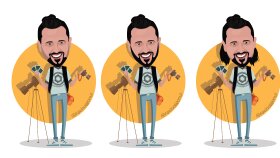 karikatürize logo ve içeriklerinizi hazırlarım