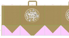 Pizza Stop Ambalaj Tasarımı