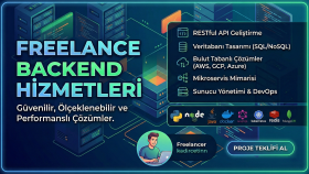 sizin için sitenin backend kısmını geliştirebilirim