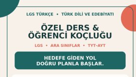 her sınıf seviyesinde Türkçe ve edebiyat dersi veririm