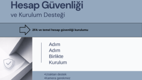 dijital hesaplarınızı güvenli ve düzenli hale getiririm
