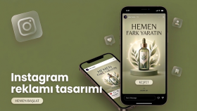 instagram sayfanıza özel story reklamı hazırlayabilirim