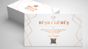 Büşra Gümüş V2 - Kartvizit Tasarımı