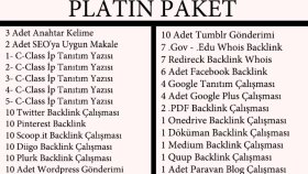 PLATİN PAKET
