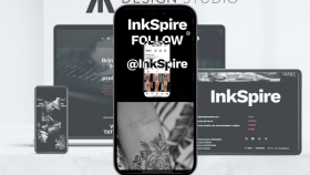 InkSpire Tattoo Studio Web Site Tasarımı - Wix Studio