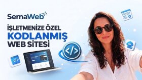 işletmeniz için özel kodlanmış web sitesi geliştiririm