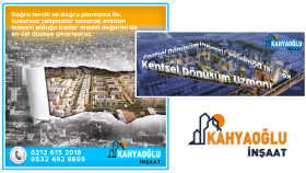 Kahyaoğlu İnşaat Sosyal Medya Çalışmaları