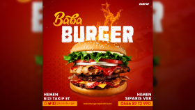 Yemek Reklam Afişi (Food Advertising Poster) - 1