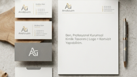 profesyonel kurumsal kimlik ve logo tasarımı yaparım