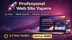 modern ve hızlı web siteleri geliştiririm