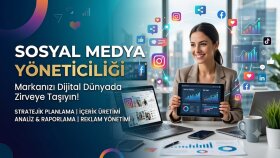18 yıllık deneyimimle sosyal medya yöneticiliği yaparım