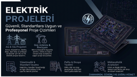 Autocad Eplan Etap ile elektrik projeleri çiziyorum