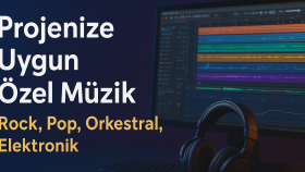projenize uygun özel müzik yapabilirim