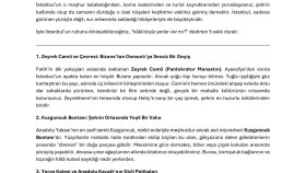 SEO Uyumlu Blog Yazısı - İstanbul Gezi Rehberi Örneği