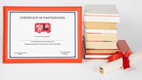 English Life Centre - Sertifika Tasarımı