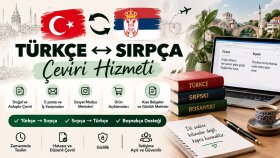 Türkçe ve Sırpça metinleri doğal şekilde çeviririm