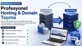 sorunsuz bir şekilde domain & hosting taşıyabilirim