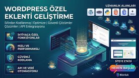 özel sıfırdan WordPress eklentisi (Plugin) kodlayabilirim