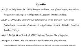 Apa 7 Kaynakça