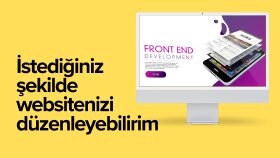 profesyonel ve kullanıcı dostu web sitesi geliştiririm