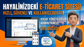 sizin için dileğinize uygun e-ticaret sitesi yapabilirim