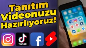 Tanıtım videonuzu hazırlayıp paylaşıyoruz!