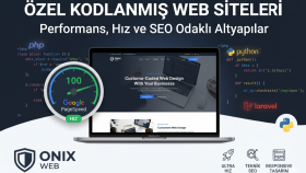 SEO uyumlu ve özel yazılım web siteleri geliştiririm