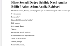 Ben sizin için You Tube video metni yazabilirim.