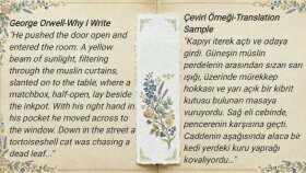 İngilizce-Türkçe metin çevirisi yapabilirim